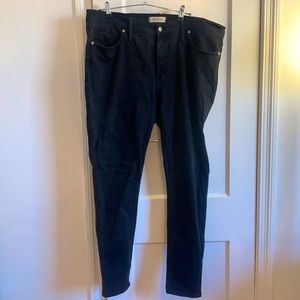 Madewell 9” High Rise Skinny Jean - Black - 34